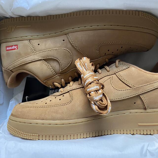 Supreme Nike Air Force 1 Low Flax Wheat