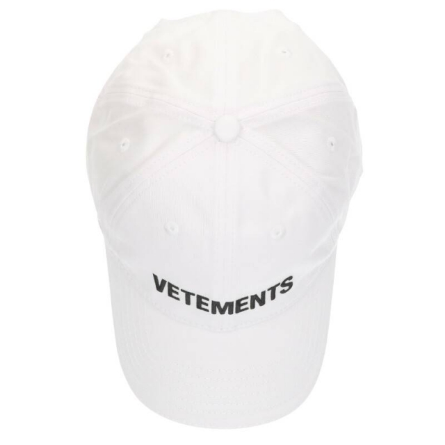 特価品コーナー ヴェトモン 未使用 vetements キャップ キャップ ロゴ スタンプ キャップ