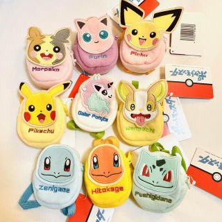 【送料無料】ポケモン ミニリュック型ポーチ 全9種セット(キャラクターグッズ)