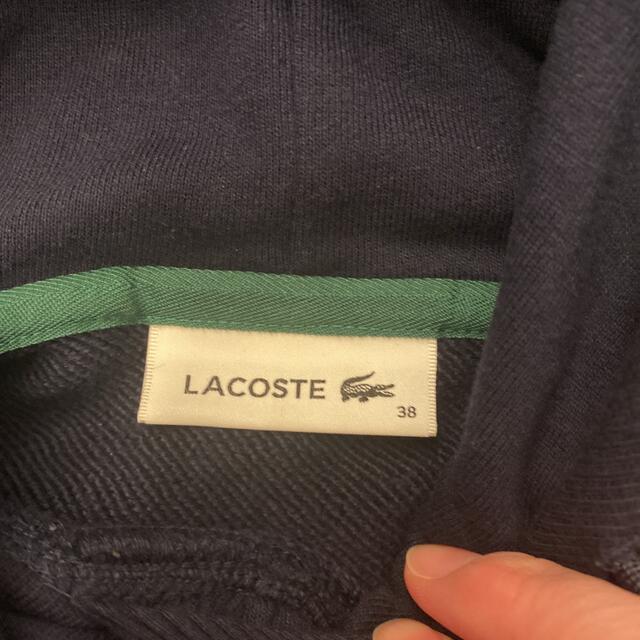 LACOSTE(ラコステ)のラコステ　トレーナーワンピース レディースのワンピース(ひざ丈ワンピース)の商品写真