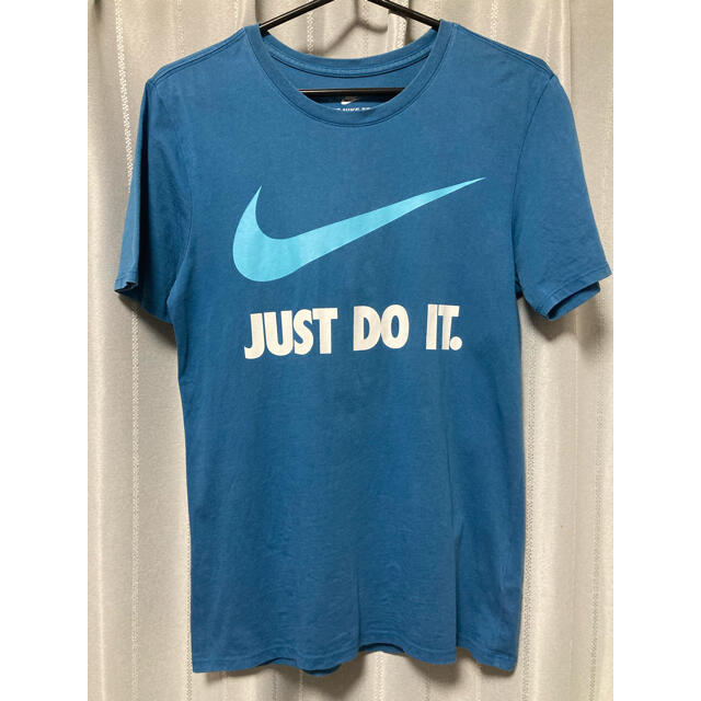 NIKE(ナイキ)のNIKE JUST DO IT ナイキ Tシャツ　青 メンズのトップス(Tシャツ/カットソー(半袖/袖なし))の商品写真