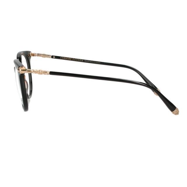 Chrome Hearts(クロムハーツ)のクロムハーツ CHクロステンプルボストン眼鏡 49□19-143 メンズのファッション小物(サングラス/メガネ)の商品写真