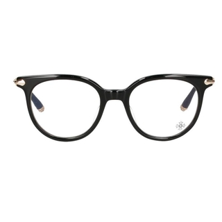 クロムハーツ(Chrome Hearts)のクロムハーツ CHクロステンプルボストン眼鏡 49□19-143(サングラス/メガネ)