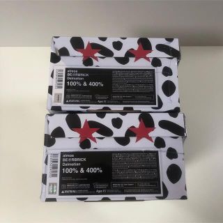 メディコムトイ(MEDICOM TOY)のBE@RBRICK x Atmos Dalmatian 400％ ＆ 100％(その他)