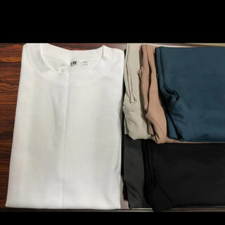 ユニクロ(UNIQLO)のユニクロ UNIQLO エアリズムコットンオーバーサイズTシャツ 新品 XL(Tシャツ/カットソー(半袖/袖なし))