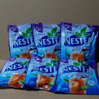 ネスレ(Nestle)のネスレ　ネスティー　アールグレイ　甘さひかえめ　希釈用ポーション7個入✕6袋(茶)