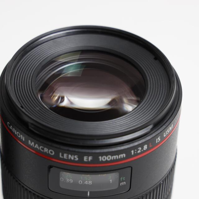 Canon(キヤノン)のCanon EF100mm f2.8 macro Lレンズ スマホ/家電/カメラのカメラ(レンズ(単焦点))の商品写真