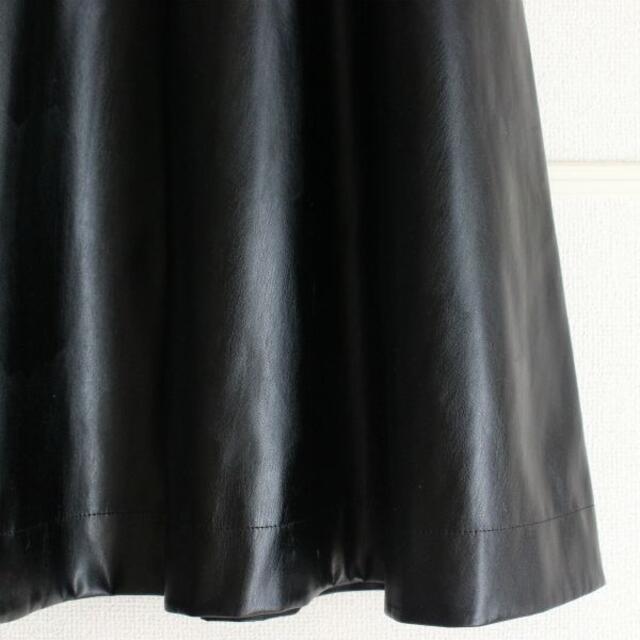 ANAYI(アナイ)の2020年♡アナイANAYI♡エコレザーフレアスカートブラック レディースのスカート(ロングスカート)の商品写真