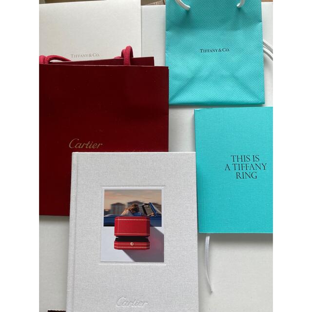 Cartier(カルティエ)のティファニー　カルティエ　カタログ　ショップ袋 レディースのバッグ(ショップ袋)の商品写真