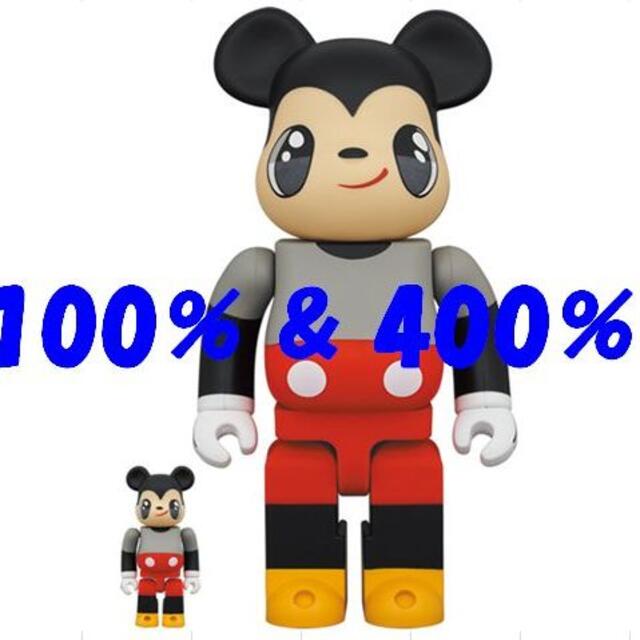 ベアブリック Javier Calleja MICKEY MOUSE 400％100％amp400％商品状態