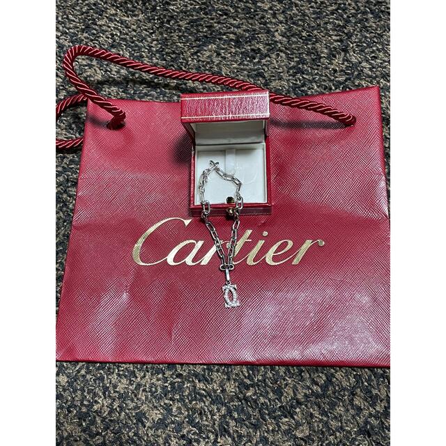 Cartier(カルティエ)のカルティエ  スパルタカスブレス、2cダイヤチャームセット最終値下げ レディースのアクセサリー(ブレスレット/バングル)の商品写真