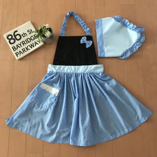 キッズ　エプロン　ハンドメイド(その他)