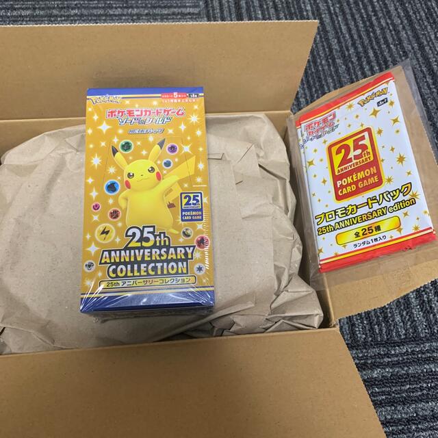 ポケモン25th aniversary collection 1box プロモ付 Box/デッキ/パック