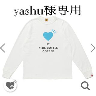 アベイシングエイプ(A BATHING APE)のHUMAN MADE LONG-T BLUE BOTTLE COFFEE  L(Tシャツ/カットソー(七分/長袖))