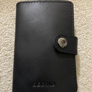 新品 secrid mini wallet ブラック(折り財布)