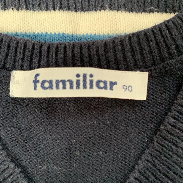 familiar(ファミリア)のFAMILIA ベスト 90 キッズ/ベビー/マタニティのキッズ服男の子用(90cm~)(Tシャツ/カットソー)の商品写真