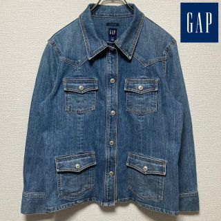 ギャップ(GAP)の90s GAP　オールドギャップ　Gジャン　旧ロゴ　ヴィンテージ　ウエスタン(Gジャン/デニムジャケット)