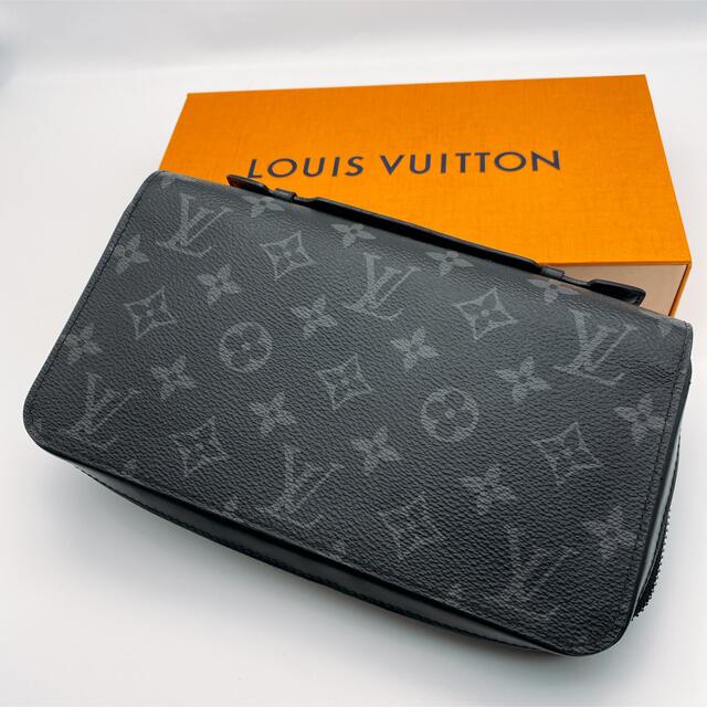 LOUIS VUITTON(ルイヴィトン)の新品同様　ルイヴィトン　ジッピーXL モノグラム　エクリプス　M61698 メンズのファッション小物(長財布)の商品写真