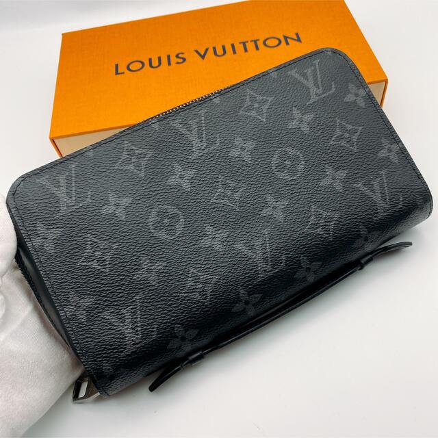 LOUIS VUITTON(ルイヴィトン)の新品同様　ルイヴィトン　ジッピーXL モノグラム　エクリプス　M61698 メンズのファッション小物(長財布)の商品写真