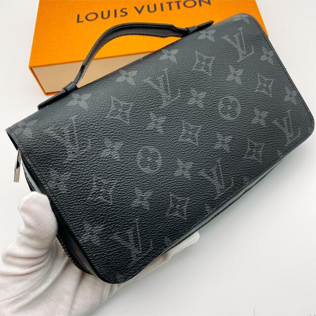 LOUIS VUITTON(ルイヴィトン)の新品同様　ルイヴィトン　ジッピーXL モノグラム　エクリプス　M61698 メンズのファッション小物(長財布)の商品写真