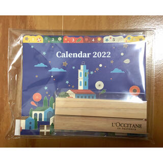 ロクシタン(L'OCCITANE)のL'OCCITANE 2022カレンダー ノベルティ(カレンダー/スケジュール)