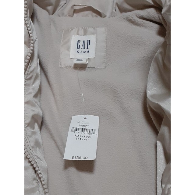 GAP(ギャップ)のダウンコート キッズ/ベビー/マタニティのキッズ服女の子用(90cm~)(コート)の商品写真