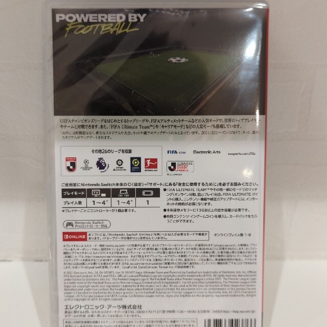 FIFA 22 Legacy Edition Switch エンタメ/ホビーのゲームソフト/ゲーム機本体(家庭用ゲームソフト)の商品写真