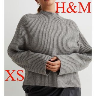 エイチアンドエム(H&M)のH&M リブニットハイネックセーター(ニット/セーター)