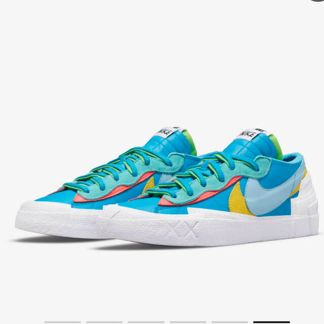 KAWS×sacai×Nike Blazer Low "Neptune Blue275センチカラー