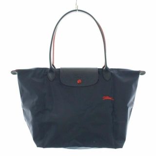 ロンシャン(LONGCHAMP)のロンシャン ルプリアージュネオ トートバッグ ハンドバッグ ナイロン レザー 紺(トートバッグ)