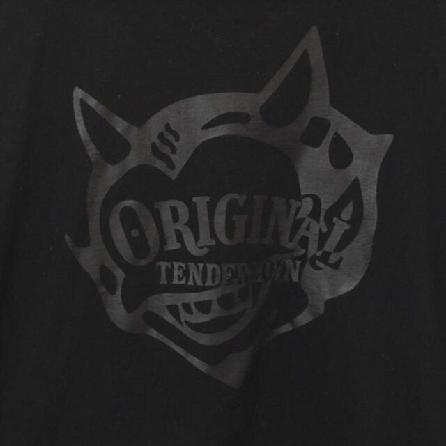 TENDERLOIN(テンダーロイン)のテンダーロイン Tシャツ カットソー ロンT クルーネック 長袖 XL 黒 メンズのトップス(Tシャツ/カットソー(七分/長袖))の商品写真