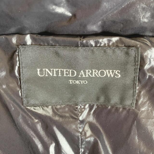 UNITED ARROWS(ユナイテッドアローズ)の【美品】UNITED ARROWS ダウンコート ブラック Ｍ レディースのジャケット/アウター(ダウンコート)の商品写真