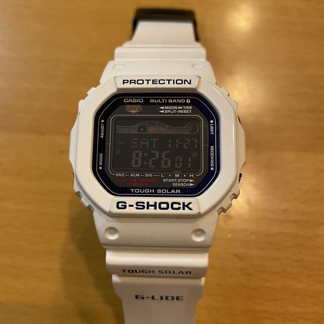 G-SHOCK  電波ソーラー　ホワイト