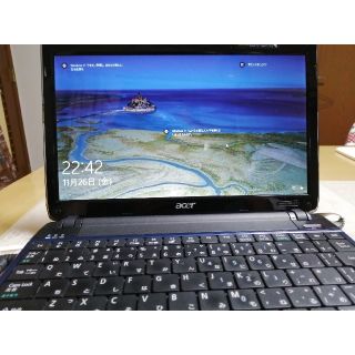 エイサー(Acer)の入門機　ノートパソコン　acer Aspire 1410 AS1410-Bb22(ノートPC)