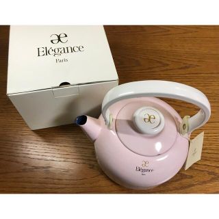 エレガンス(Elégance.)の【新品・未使用】Elegance エレガンス×富士ホーロー ケトル2.5ℓ(調理道具/製菓道具)