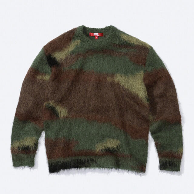 Supreme JUNYA Brushed Camo Sweater Sサイズ