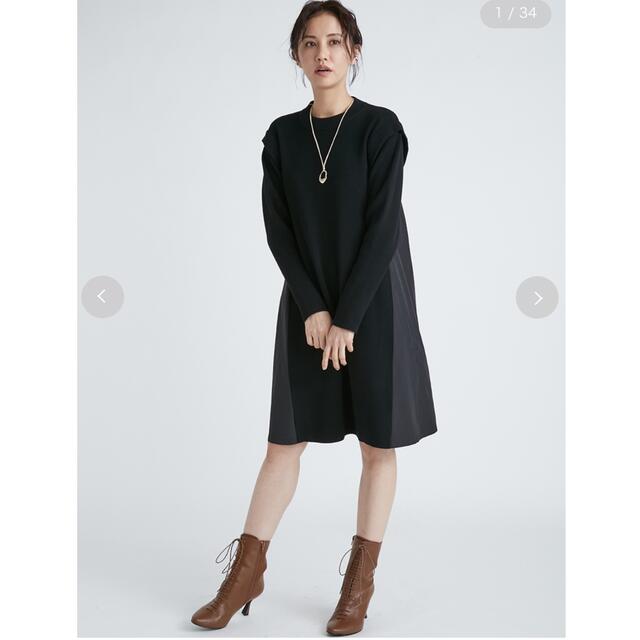 DAISY LIN FOXEY】フレアワンピース ネイビー 学校行事 40 DAISY LIN FOXEY】フレアワンピース ネイビー 学校行事 40