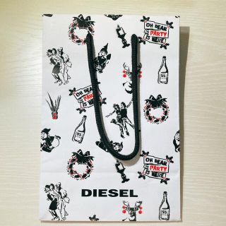 ディーゼル(DIESEL)のショップ袋（DIESEL クリスマスデザイン）(ショップ袋)