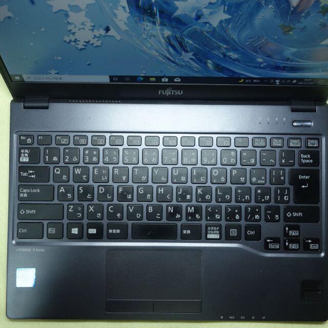 富士通(フジツウ)のLIFEBOOK U937◆i5-7300U/SSD128/8G/カメラ/LTE スマホ/家電/カメラのPC/タブレット(ノートPC)の商品写真