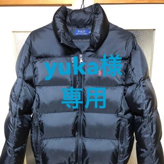 ポロラルフローレン(POLO RALPH LAUREN)の美品　ポロラルフローレン ダウンジャケット　黒　M（表記）(ダウンジャケット)