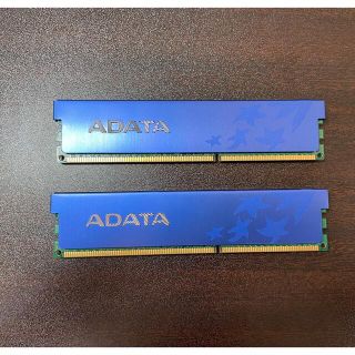 PC用メモリ　8GB(4GB x2) DDR3 1600 ADATA(PCパーツ)