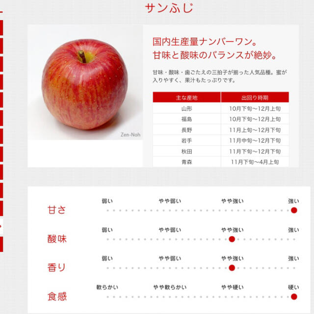 説明文必読　甘柿　りんご　セット　各種約8個全量5kg 青森県平川産　多少傷含む 食品/飲料/酒の食品(フルーツ)の商品写真