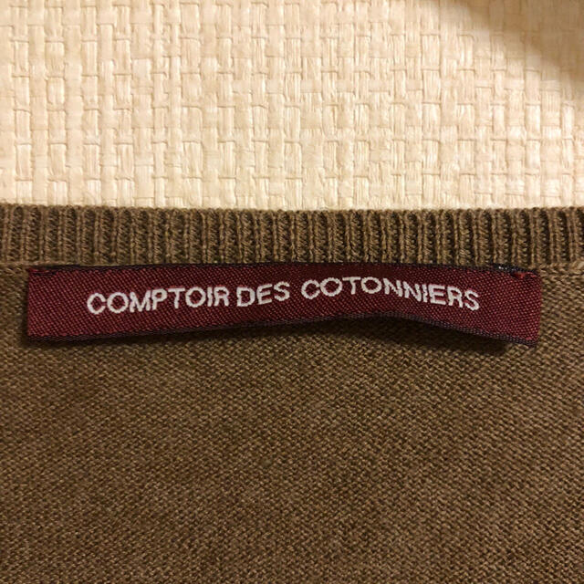 Comptoir des cotonniers(コントワーデコトニエ)のコントワーデコトニエ　カーディガン　コットンカシミヤ レディースのトップス(カーディガン)の商品写真