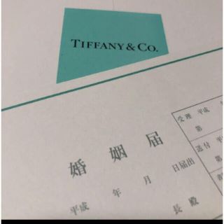 ティファニー(Tiffany & Co.)の訳あり　最後の一点　婚姻届　Tiffany(その他)