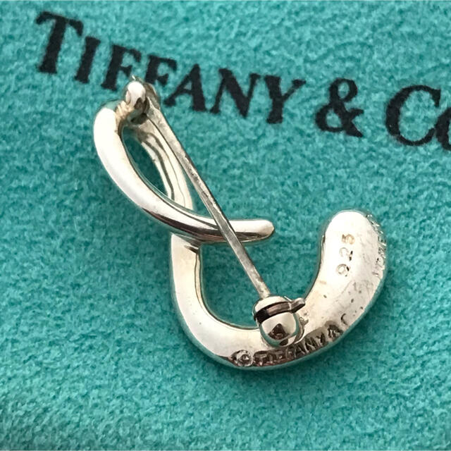 TIFFANY&Co. イニシャルブローチ S-