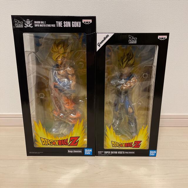 【美品】SMSP ドラゴンボール スーパーサイヤ人 孫悟空  ベジータ　二次元 ハンドメイドのおもちゃ(フィギュア)の商品写真