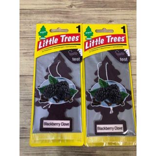 Little Trees Blackberry Clove 2枚(車内アクセサリ)