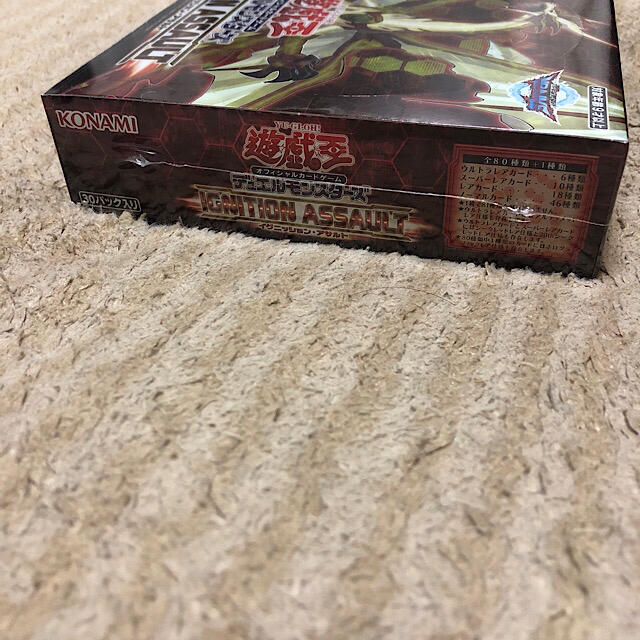 遊戯王 イグニッションアサルト シュリンク付き 新品 未開封 遊戯王 イグニッションアサルト シュリンク付き 新品 未開封