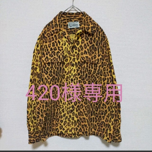 WACKO MARIA(ワコマリア)の☆420様専用☆【wackomaria】レオパード柄シャツ メンズのトップス(シャツ)の商品写真