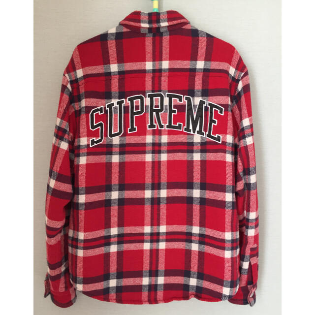 supreme arc logo ネルシャツ S アーチロゴ  box logo